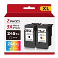 thumbnail image 1 of Cartuchos de tinta Oillike compatibles para Canon 245XL 246XL, paquete de 2, 1 of 7