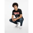 thumbnail image 4 of Marvel Spider-Man Men's and Big Men's Black Suit Graphic Tee, Sizes S-3XL, 4 of 5