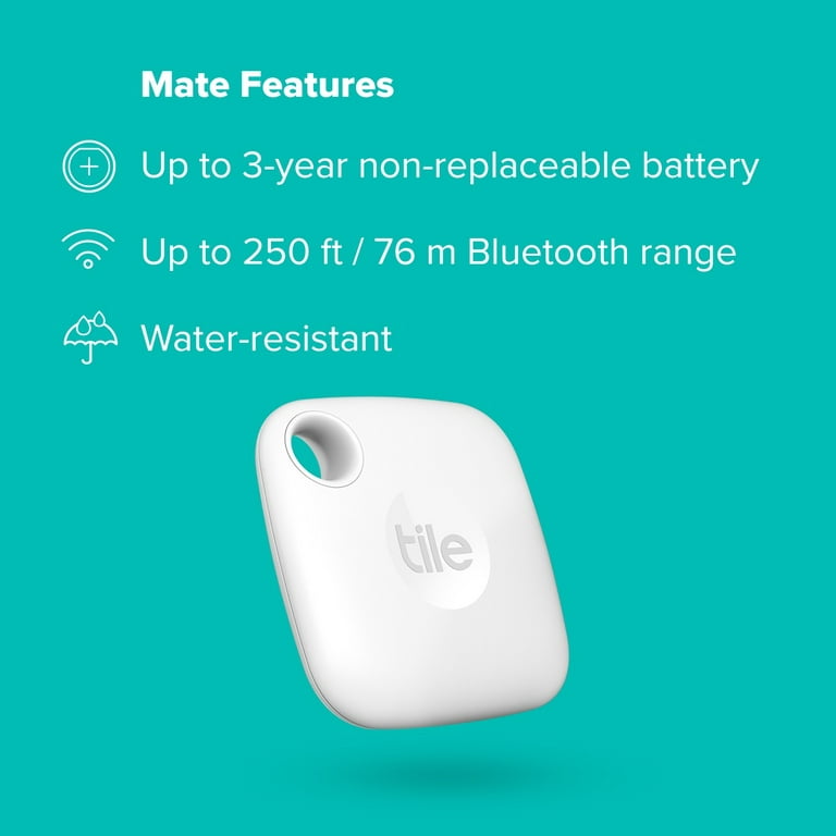  Tile Mate (2020) 1-pack - Bluetooth Tracker, Keys Finder and  Item Locator for Keys, Bags and More; Water Resistant with 1 Year  Replaceable Battery : Electronics