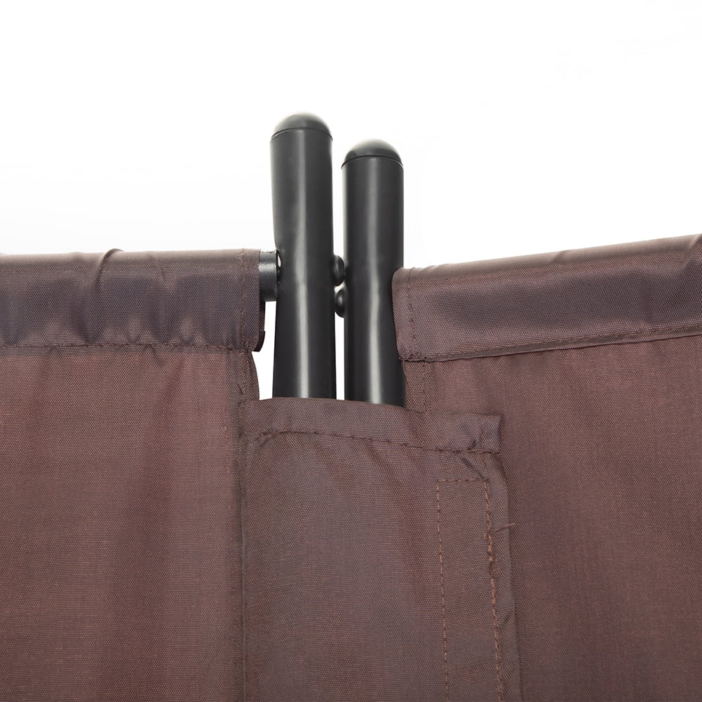 Kadyn 3 Panel Office Divider for Bedroom, 6 Ft Folding Privacy Screen Room Screen for Dining Room, Freestanding Privacy Screen Wall Dividers for Living Room, Brown Kadyn 3 Panel Office Divider for Bedroom, 6 Ft Folding Privacy Screen Room Screen for Dining Room, Freestanding Privacy Screen Wall Dividers for Living Room, Brown