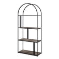 thumbnail image 5 of Manor Park Modern Arch Open Bookcase, Grey Wash, 5 of 8