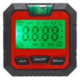 thumbnail image 1 of Digital Level Box Angle Finder Woodworking Electronic Protractor with Horizontal Bubble Red, 1 of 4