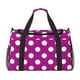 thumbnail image 1 of Balery Purlpe And White Polka Dot Bolsa de Gimnasio para Mujeres, Bolsa de Viaje con Bolsillo Húmedo, Bolsa de Fin de Semana para Mujeres, Bolsa de Viaje Resistente al Agua, 1 of 7