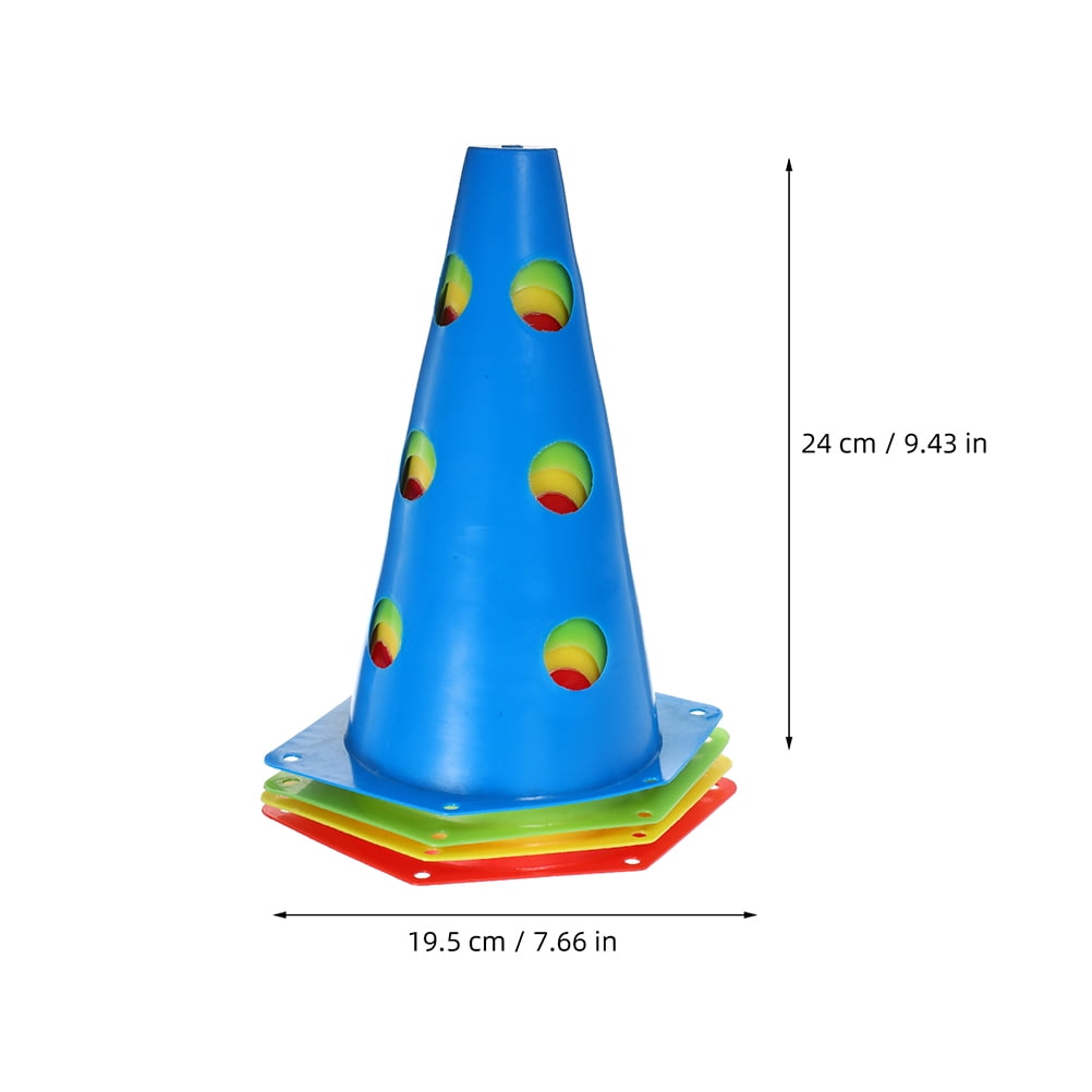 OHOIOLLA 12Pcs Plastic Cones for Football Agility and Coordination Exercises