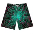 thumbnail image 2 of Danhjin Mens Swimming Trunks Quick Dry Beach Shorts with Pockets Printed Swim Shorts Beach Hawaiian Funny Swimwear Surf Beach Mens Bathing Suit - Summer Savings Clearance, 2 of 3