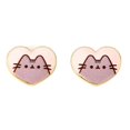 thumbnail image 1 of Pusheen Heart Earrings, 1 of 2