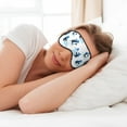 thumbnail image 7 of Uemuo Penguin Winter Fun Pattern Sleep Eye Mask - Light Blocking Sleep Mask Blocking Out Light Perfectly, Soft and Comfortable Night Eye Mask, Eye Blinder, 7 of 7