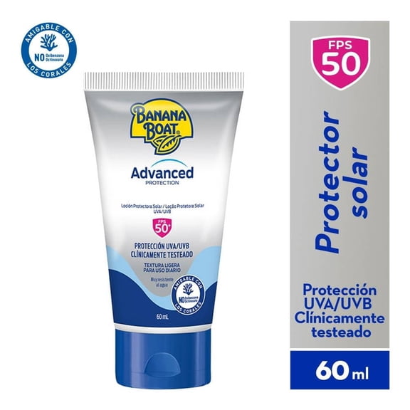 Protector Solar Banana Boat Advanced Protection FPS 50 + 60 ml