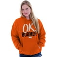 thumbnail image 4 of OK Boomer State of Oklahoma Settlers Unisex Plus Fleece Graphic Hoodie Brisco Brands 2X, 4 of 5