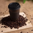 thumbnail image 2 of Promora 16 oz Disposable Brown Coffee Cups with Lids & Sleeves, Premium Paper Cups (100 Pack), 2 of 9