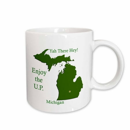 

Enjoy the U.P. Michigan with Da Yoopers (Map of Michigan) 11oz Mug mug-57005-1