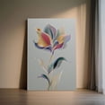 thumbnail image 6 of 1pc Abstract Floral Canvas Wall Art with Vibrant Color - framed Decor room hanging Wall Picture Decor for Home Gifts, living room, bathroom, bedroom, kitchen wall art decor canvas wall art, 6 of 8