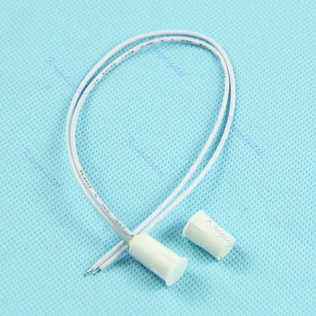 

YEUHTLL 5pcs Recessed Magnetic Window Door Contacts Alarm Security Reed Switch