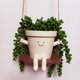 thumbnail image 2 of Macetas Creativas Resina Con Cara para Plantas Interior Y Exterior (columpio C), 2 of 5