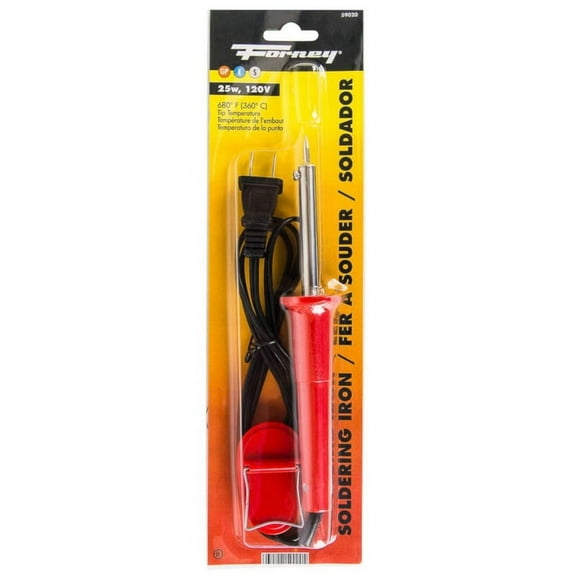 Forney 11.5 in. Corded Soldering Iron 25 watts Red 1 pk