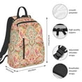 thumbnail image 3 of Naloa Indian Paisley 1 Print Lightweight DayBackpack Suitable for school, work, shopping, travel, etc., 3 of 5