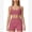 Bean Pink, variant on IDOPIP Womens Workout Sets Color Block Compression Sports Bra Matching High Waist Tummy Control Butt-Lifting Shorts 2 Piece Gym Yoga Pilates Running Outfits