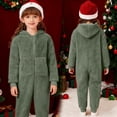 thumbnail image 5 of RTKFRFLM Boys Winter Jumpsuit, Hooded One-Piece Romper with Lining for Kids, 5 of 8