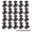 M4-Countersunk Head, variant on 24 Pack M4 Mlok T-Nuts & Screws Replacement Sets Steel, for Mlok System Accessory Installation, with Allen Key. (M4-Countersunk Head)