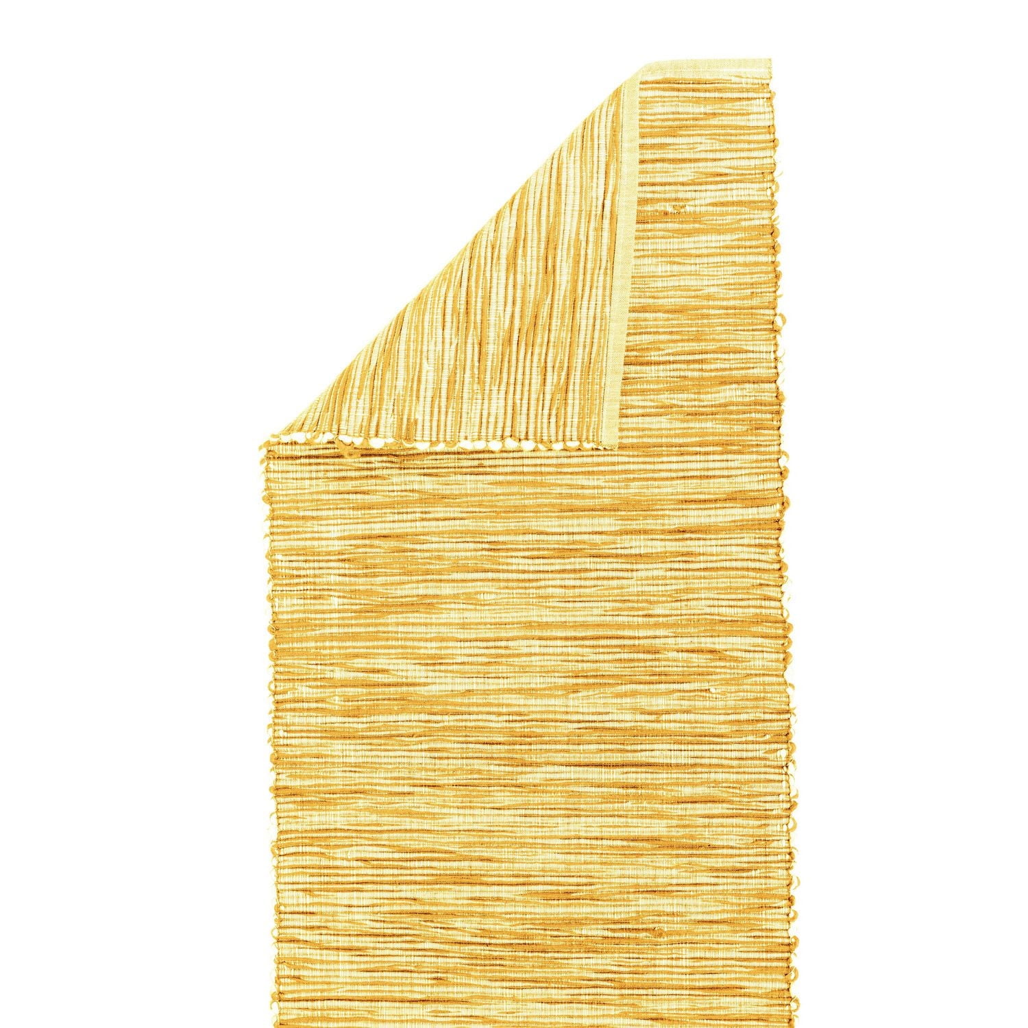 Fabstyles Shadows Cotton Table Runner, Washable Woven Table Runner for Dining, Kitchen, Coffee, and Patio Table