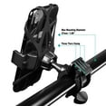 thumbnail image 6 of 360° Universal Phone Mount for Bike Motorcycle, Bicycle Adjustable Holder with Grip for iPhone 15 14 13 Pro Max Samsung Android Smartphone, Black, 6 of 10