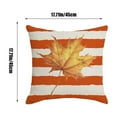 thumbnail image 3 of 100Fens 3 Styles of Thanksgiving Pillows Covers 18x18 Inch Thanksgiving Linen Pillowcase for Sofa and Home Decor, 3 of 5
