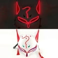 thumbnail image 3 of Halloween Animal Party Accessory Cute Half Face Masquerade Japanese Style Party Halloween Party 9 Party Halloween Party 9 Party Halloween Party 9 Party Halloween Party 9 Party Halloween Party 9 Party, 3 of 3