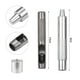 thumbnail image 4 of Kit de Ojales Grommet de 100 Conjuntos con Arandelas 0.236 Pulgadas 3 Piezas Herramientas de Instalación Ojales de Metal Plateado para Tela Cuero Ropa Lonas, 4 of 10