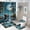 Ship-2, variant on Fantasy Ship Print Shower Curtain Set 4-Set Magical Moonlight Bathroom Decor Set Night Scene Includes Floor Mat ,Toilet Cover Mat ,U-Mat ,Shower Curtain with 12 Hooks,72inx72in