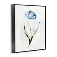 thumbnail image 3 of Stupell Industries Blue Petaled Flower Floral Painting Black Framed Art Print Wall Art, 11 x 14, 3 of 8