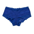 thumbnail image 3 of Hanky Panky Signature Lace Boyshort (4812P),XS,Cobalt, 3 of 5