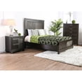 thumbnail image 2 of Furniture of America Moso Contemporary Espresso Wood 2-Drawer Nightstand by, 2 of 5