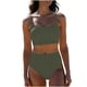 thumbnail image 2 of Traje de baño Tankini vintage estampado para mujer, traje de baño conservador, falda playera estampada para mujer, traje de baño de 3 piezas para mujer, trajes de baño tankini para mujer, trajes de ba, 2 of 7
