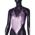thumbnail image 4 of Women’s Tanks Nightlife Top for Party Performance with Neck Suspender Backless Design and Purple S, 4 of 4