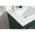 thumbnail image 4 of 24 inch single bathroom vanity in green, 4 of 8