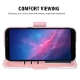 thumbnail image 4 of Asuwish Compatible with Cloud Mobile Stratus C7 Wallet Phone Case and Tempered Glass Screen Protector Flip Credit Card Holder Stand Wrist Strap Mandala Flower Cell Cover for C_7 C 7 Women Men Pink, 4 of 8
