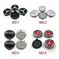 thumbnail image 3 of Benz Embout Central de Roue 75mm 4 Unités Tous Types, 3 of 7