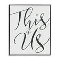 thumbnail image 2 of Stupell Collection This Is Us Typography Wall Art, 2 of 5