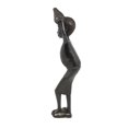 thumbnail image 2 of Hardwood Collectible Figurine Woman Makonde Carving, 2 of 2