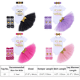 thumbnail image 4 of FYMNSI Baby Girl It's My 1st Birthday Cake Smash Outfit Romper Princess Tutu Skirt Leg Warmers Bowknot Headband 4pcs Set One Year Old Party Clothes Hot Pink, 4 of 8