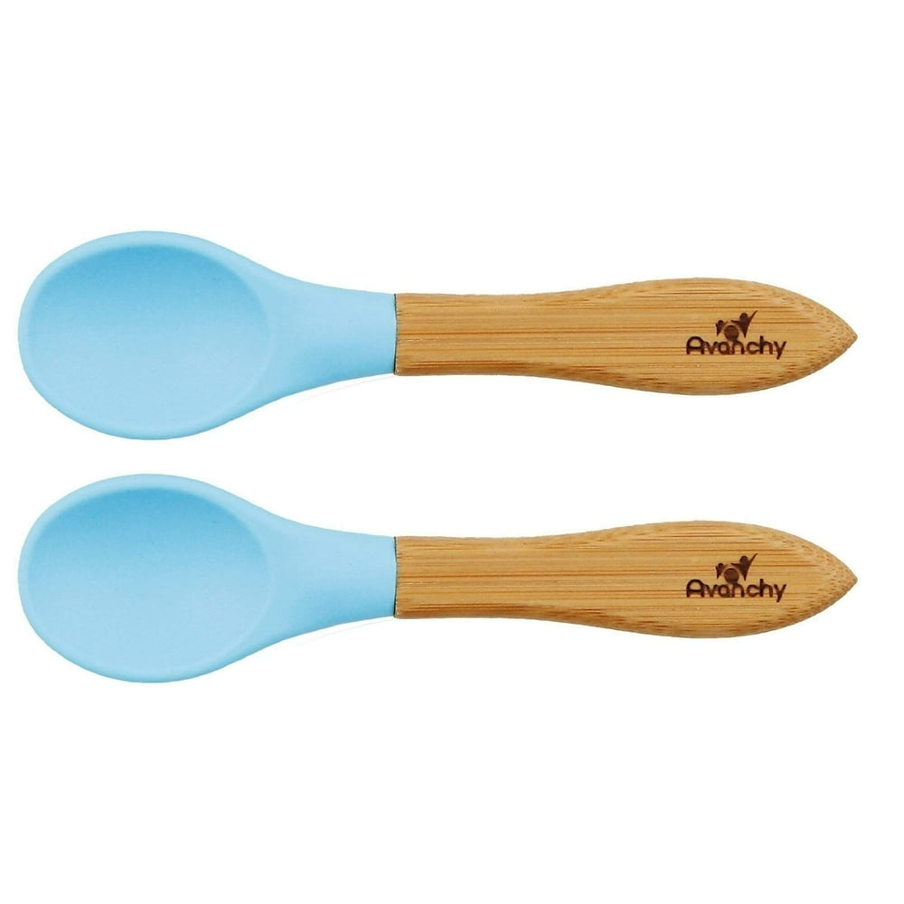 Avanchy Bamboo Baby Spoons (Older Babies)