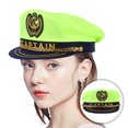 thumbnail image 4 of Sombrero de capitán, accesorio para adultos, sombrero de marinero, sombrero para disfraz de cosplay, sombrero para actuación escénica, 4 of 8