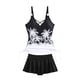 thumbnail image 4 of Traje de baño tankini de verano para mujer, talla grande, estampado, bikini dividido, traje de baño de dos piezas para mujer, trajes de baño tankini para mujer, traje de baño de 2 piezas para mujer, t, 4 of 5