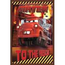 Disney Pixar Cars Toons - Rescue Wall Poster, 22.375" x 34", Framed