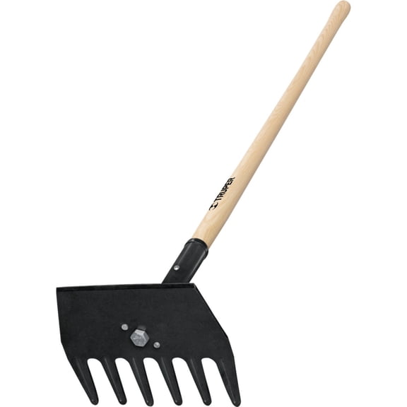 Truper Industrial McLeod Fire Landscape Rake — Residential Use, Standard Application