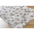 thumbnail image 2 of Mark&Day Area Rugs, 8x10 Antwoin Modern Dark Brown Area Rug, Brown Silver Carpet for Living Room, Bedroom or Kitchen (7'10" x 10'2"), 2 of 6