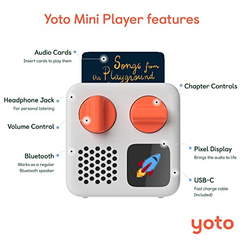 Yoto mini, lecteur audio pour enfants