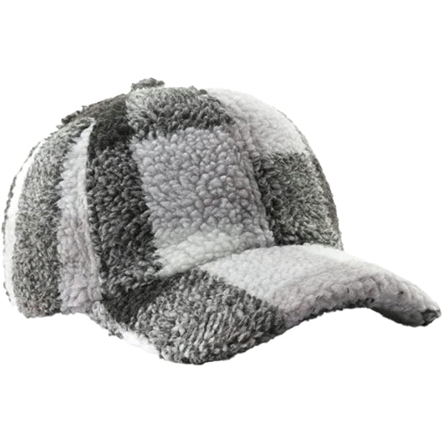 LinYooLi Fashion Leisure Grid Baseball Cap for Women Men Soft Breathable Retro Hats Skullcap Lightweight Adjustable
