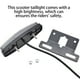 thumbnail image 2 of Soidarity Conjunto de luces traseras Suministros de ciclismo Lámpara para hornear Multifuncional Profesional Ahorro de espacio alto Faro de Ciclismo, 2 of 6