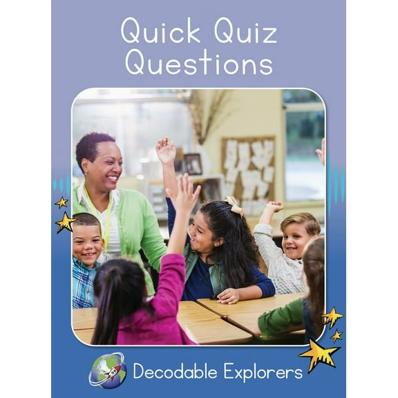 Red Rocket (Tm) Readers Decodable Explor Quick Quiz Questions: Skills Set 5, (Paperback)